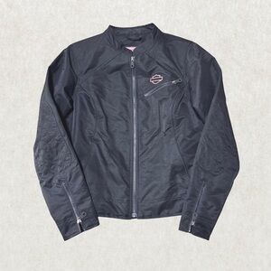 Harley-Davidson Biker Logo Jacket Coat Women's Size L